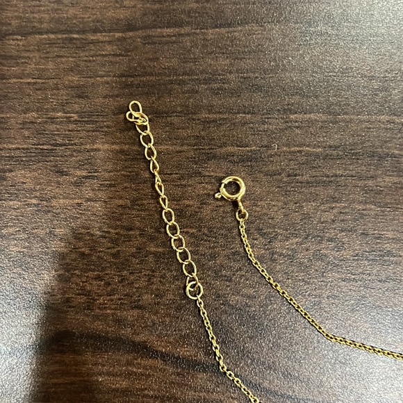 gold letter necklace!! - Picture 3 of 4